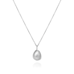 Liz-Crow-London-Courage-Necklace-The-Leap-Sterling-Silver-Delicate-Molten-Nugget-Ball-Sphere-Pendant-Necklace