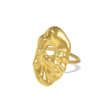 Liz-Crow-London-Fortitude-Ring-18CT-GOLD_vermeil--The-Anchor-Sculptural-Molten-Texture-Statement-Cocktail-Ring