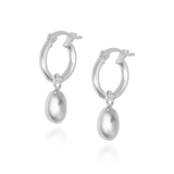 The Knowing Hoops 18ct Gold Vermeil Small Molten Hoop Earrings