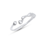 Liz-Crow-Molten-Ring--The-Offering-Recycled-Sterling-Silver-Molten-Texture-Stacking-Ring