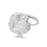 The Deep Stillness Sterling Silver Sculptural Ring