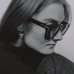 Milly-Maunder-Arma-Shield-Pendant-Drop-Huggies-Hoop-Earring-Textured-Pendant-Sterling-Silver-Silver-Stacking