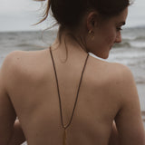 Milly-Maunder-Chunky-Fish-Pendant-Long-Necklace-Coastal-Marine-Motifs-Jewellery-Beach-Summer-Pendant-Sealife-Ocean-Textured-Cool-Pisces-Gold-Plated-Rope-Cord-Brown-Layering-Necklace-Summer-2026-Jewellery-Trends