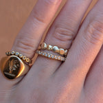 Milly-Maunder-Cova-Bubble-Disc-Pebble-Circle-Stacking-Ring-18ct-Gold-Plated-Minimal