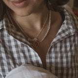 Milly-Maunder-Loop-Bar-Chunky-Chain-Pendant-Necklace-Mixed-Metal-Gold-Plated-18ct-Sterling-Silver-Statement-Cool-Chain-Jewellery