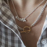 Milly-Maunder-Loop-Bar-Chunky-Chain-Pendant-Necklace-Mixed-Metal-Gold-Plated-18ct-Sterling-Silver-Statement-Cool-Chain-Jewellery