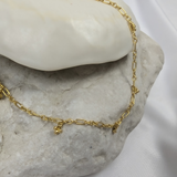 Milly-Maunder-Mini-Trio-Bubble-Clover-Charm-Bracelet-Gold-Plated-Chain-