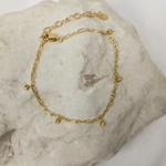 Milly-Maunder-Mini-Trio-Bubble-Clover-Charm-Bracelet-Gold-Plated-Chain-