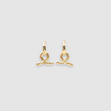 Milly-Maunder-T-Bar-Pendant-Huggie-Earrings-Molten-Texture-Gold-Plated-Everyday-Jewellery-Cool-Organic-Form-Staple-Design-Effortless