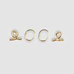 Milly-Maunder-T-Bar-Pendant-Huggie-Earrings-Molten-Texture-Gold-Plated-Everyday-Jewellery-Cool-Organic-Form-Staple-Design-Effortless