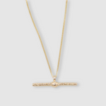Milly-Maunder-T-Bar-Pendant-Textured-Rustic-Chain-Necklace-9k-Solid-Yellow-Gold-Minimal-Layering