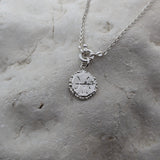 Milly-Maunder-Zodiac-Star-Sign-Coin-Disc-Vintage-Style-Antique-Heirloom-Pendant-Astrology-Chain-Necklace-Sterling-Silver-Personalised