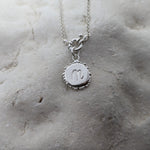 Milly-Maunder-Zodiac-Star-Sign-Coin-Disc-Vintage-Style-Antique-Heirloom-Pendant-Astrology-Chain-Necklace-Sterling-Silver-Personalised