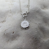 Milly-Maunder-Zodiac-Star-Sign-Coin-Disc-Vintage-Style-Antique-Heirloom-Pendant-Astrology-Chain-Necklace-Sterling-Silver-Personalised