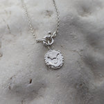 Milly-Maunder-Zodiac-Star-Sign-Coin-Disc-Vintage-Style-Antique-Heirloom-Pendant-Astrology-Chain-Necklace-Sterling-Silver-Personalised