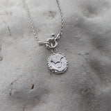 Milly-Maunder-Zodiac-Star-Sign-Coin-Disc-Vintage-Style-Antique-Heirloom-Pendant-Astrology-Chain-Necklace-Sterling-Silver-Personalised