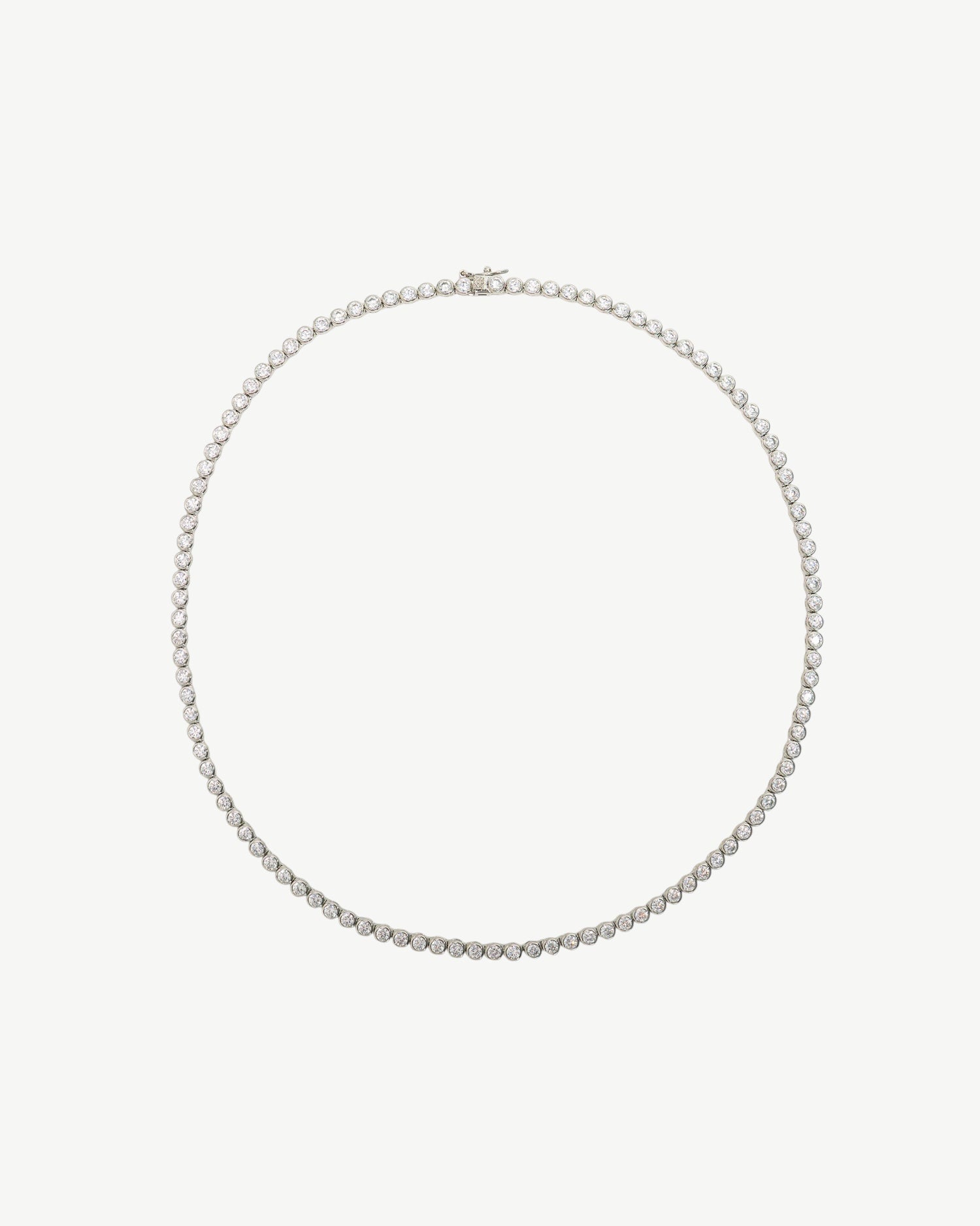 Miss-Cecilia-London-Bubble-Tennis-Necklace-Cubic-Zirconia-Clear-Diamond-Stone-Chunky-Cool-Evening-Party-Season-Jewellery-Gold-Silver-Accessories-Statement-Stone