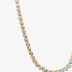 Miss-Cecilia-London-Bubble-Tennis-Necklace-Cubic-Zirconia-Clear-Diamond-Stone-Chunky-Cool-Evening-Party-Season-Jewellery-Gold-Silver-Accessories-Statement-Stone