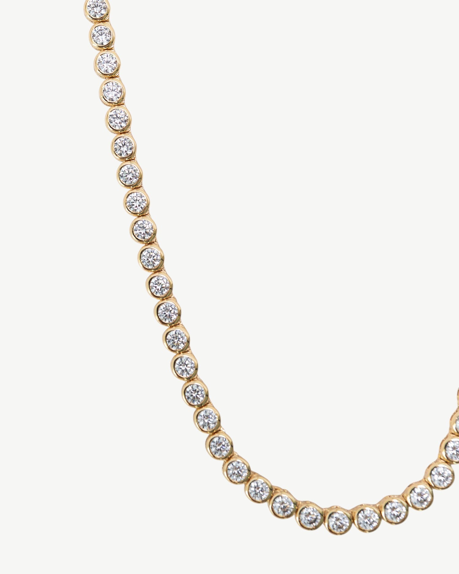 Miss-Cecilia-London-Bubble-Tennis-Necklace-Cubic-Zirconia-Clear-Diamond-Stone-Chunky-Cool-Evening-Party-Season-Jewellery-Gold-Silver-Accessories-Statement-Stone