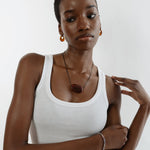 Miss-Cecilia-London-Crescent-Amber-Resin-Hoop-Chunky-Earrings-Stone-Cool-Brown-Marble-Summer-Style-Timeless-Jewellery-DemiFine-Contemporary