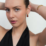 Miss-Cecilia-London-The-Sienna-Hoops-Red-Agate-Gemstone-Resin-Ball-Stone-Green-Hoop-Earrings-Cool-Summer-Colourful-Jewellery-Demifine-contemporary