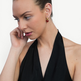 Miss-Cecilia-London-The-Sienna-Hoops-Red-Agate-Gemstone-Resin-Ball-Stone-Green-Hoop-Earrings-Cool-Summer-Colourful-Jewellery-Demifine-contemporary