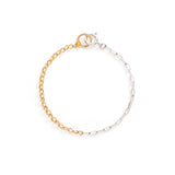 Norma-Jewellery-Studio-6-Exclusive-Frame-mixed-metal-chain-bracelet-18ct-gold-vermeil-curb-chain-sterling-silver-rectangle-cool-london