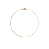 Norma-Jewellery-Studio-Exclusive-1-Meridian-mixed-metal-necklace-18ct-gold-vermeil-Curb-Chain-sterling-silver-Rectangle-Trace-Chain-everyday-minimal-refined-cool-London