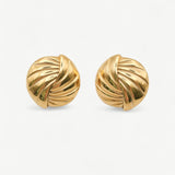 Gilded Twist Earrings