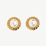 Arabella Pearl Clip On Studs