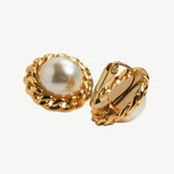 Arabella Pearl Clip On Studs