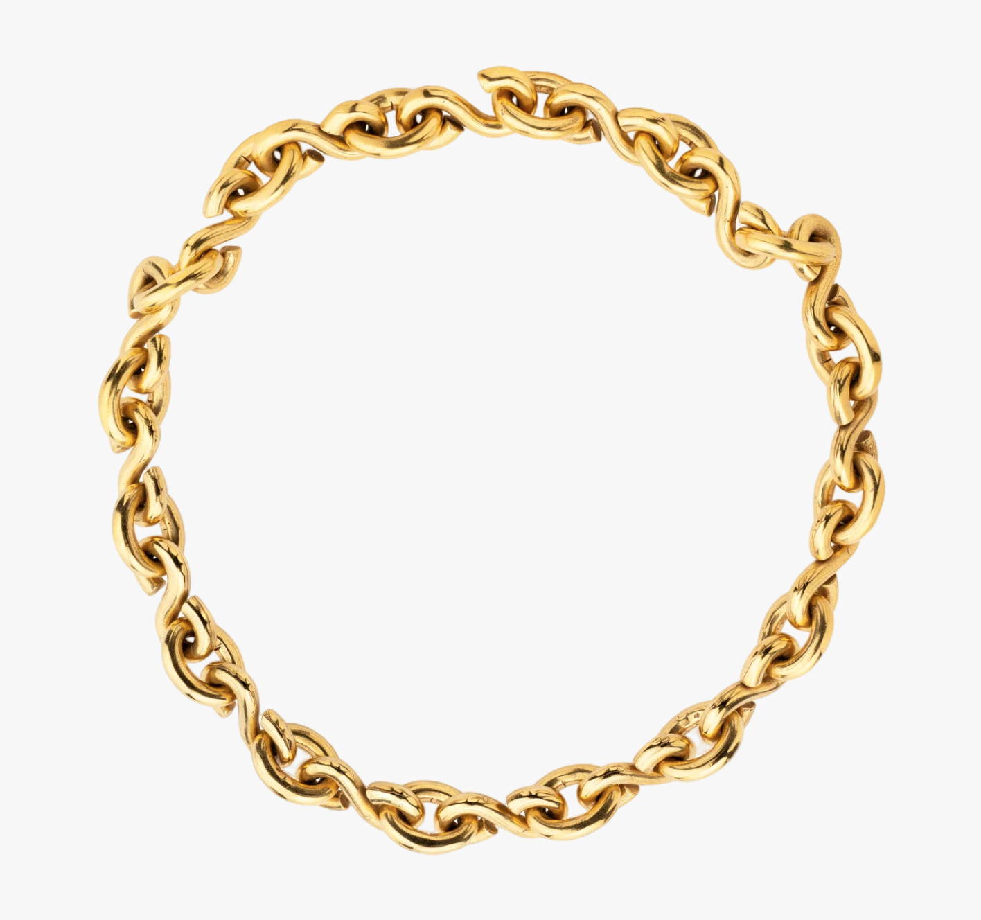 RUDDOCK-Saint-Malo-Chunky-Chain-Statement-Necklace-18ct-Gold-Plated