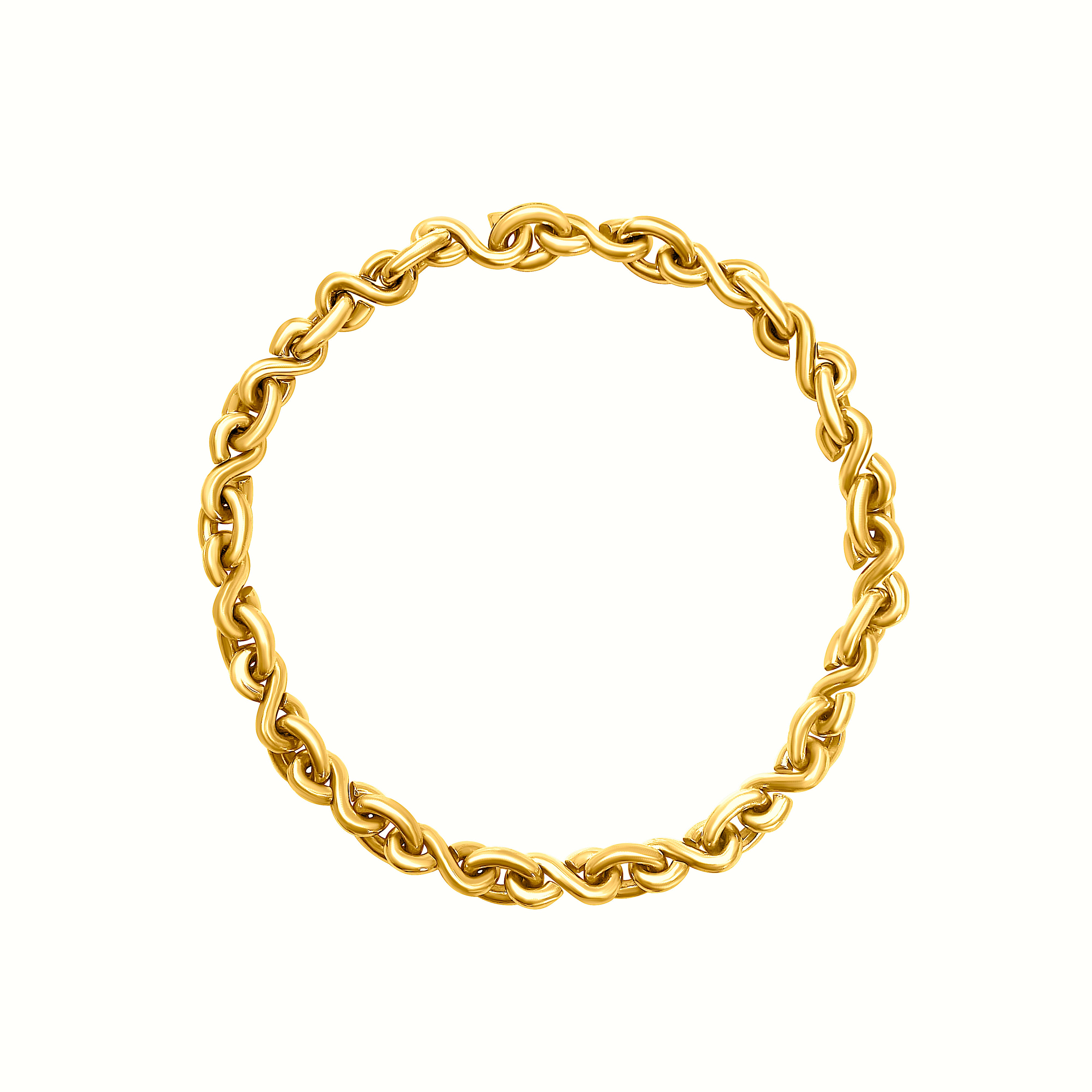 RUDDOCK-Saint-Malo-Chunky-Chain-Statement-Necklace-18ct-Gold-Plated