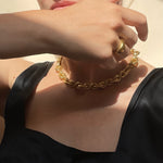 RUDDOCK-Saint-Malo-Chunky-Chain-Statement-Necklace-18ct-Gold-Plated