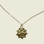 Ra-Necklace-El-Sol-Sun-Beaded-Pendant-Chain-Brass-Sterling-Silver-Handmade-London-Jewellery-Summer-Sunshine-Beach-Design-Kan-Studio
