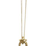Rollo Pendant Necklace Silver