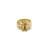 Ruddock-Brando-Ring-Sculptural-Statement-Cocktail-Ring-Chunky-Gold-Plated-Sterling-Silver-DemiFine