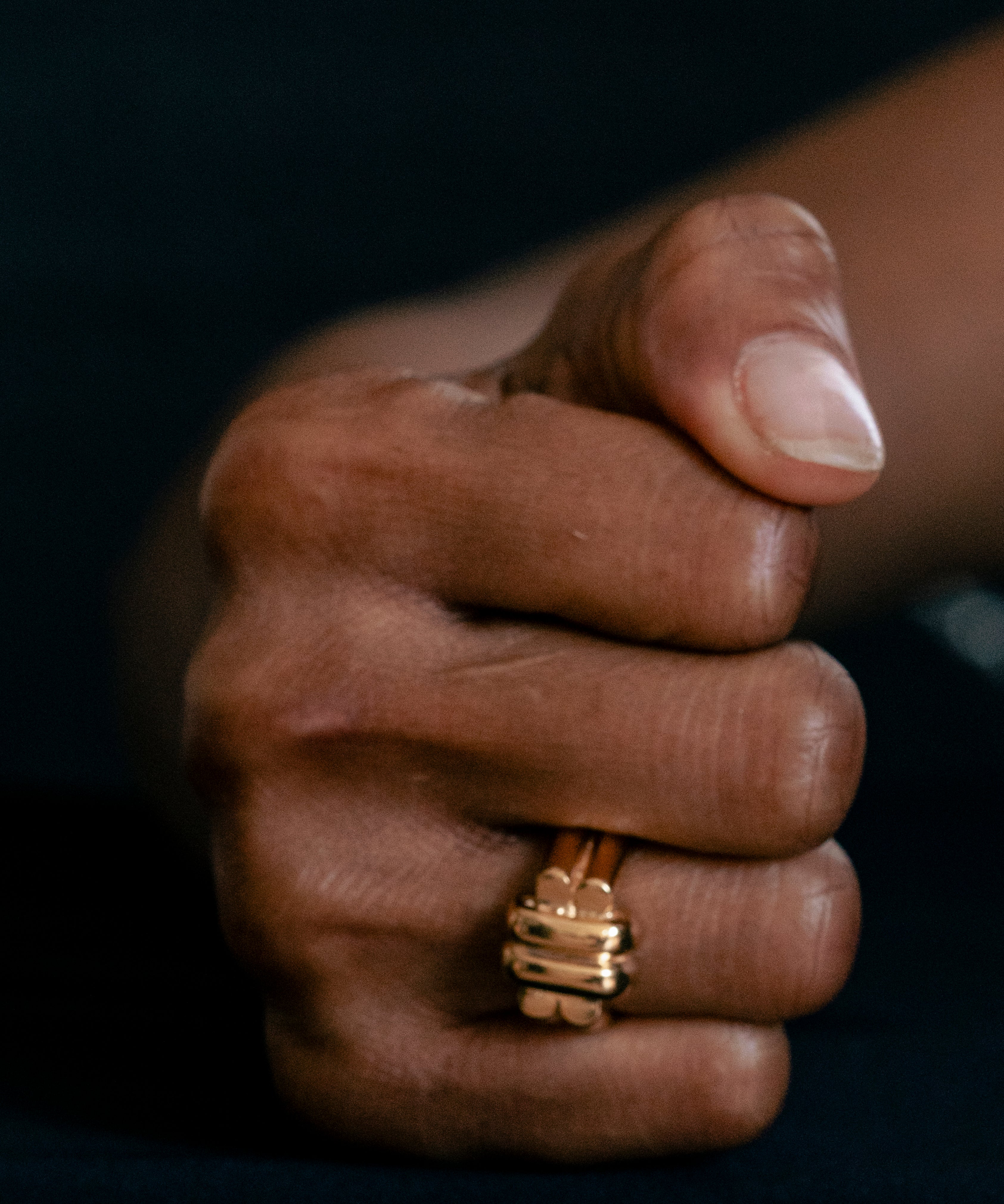 Ruddock-Brando-Ring-Sculptural-Statement-Cocktail-Ring-Chunky-Gold-Plated-Sterling-Silver-DemiFine