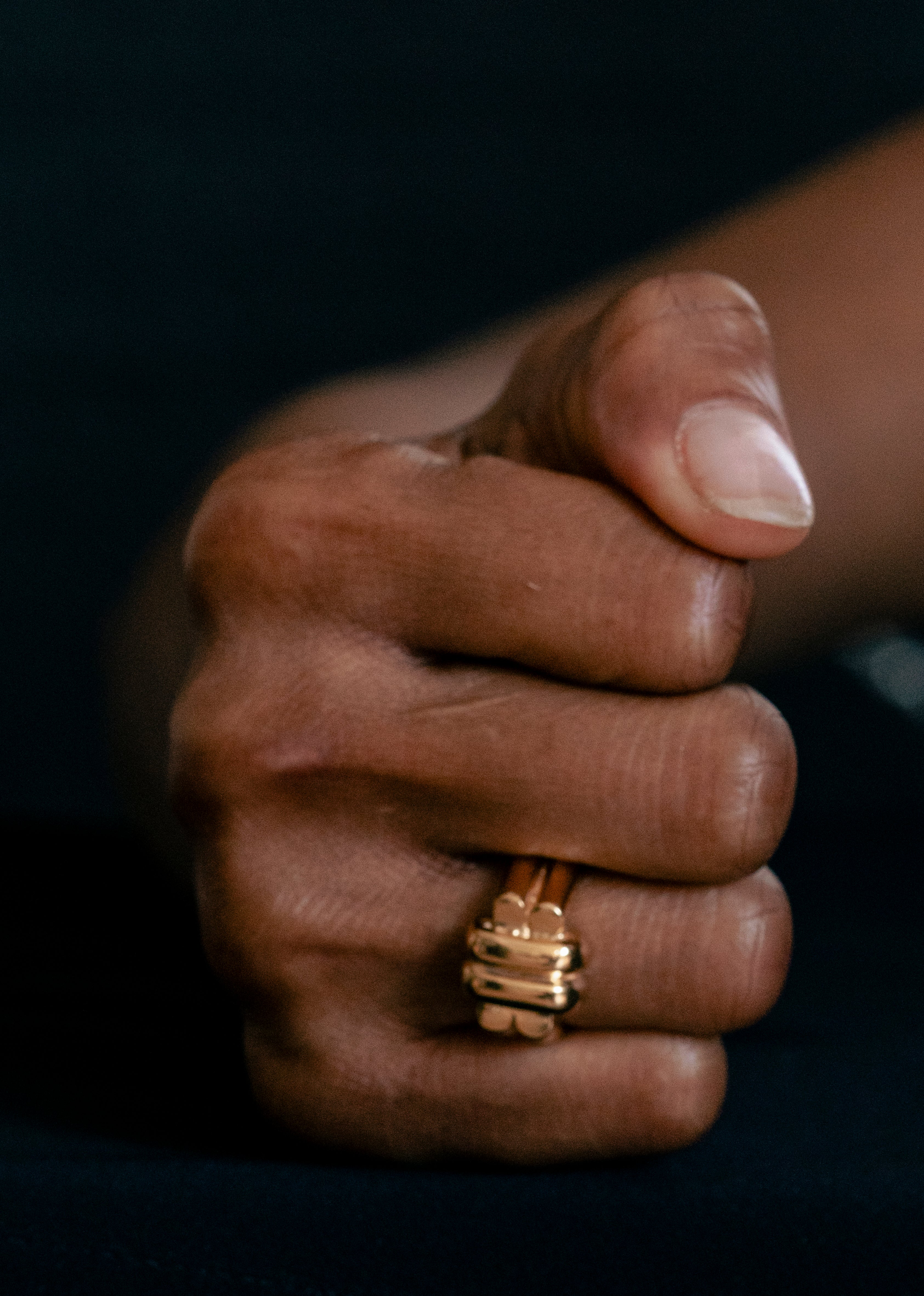 Ruddock-Brando-Ring-Sculptural-Statement-Cocktail-Ring-Chunky-Gold-Plated-Sterling-Silver-DemiFine