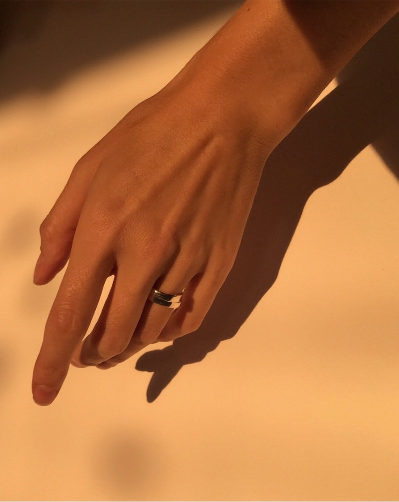 Ruddock-Gemini-Mixed-Metal-Double-Ring-Sterling-Silver-Gold-Plated