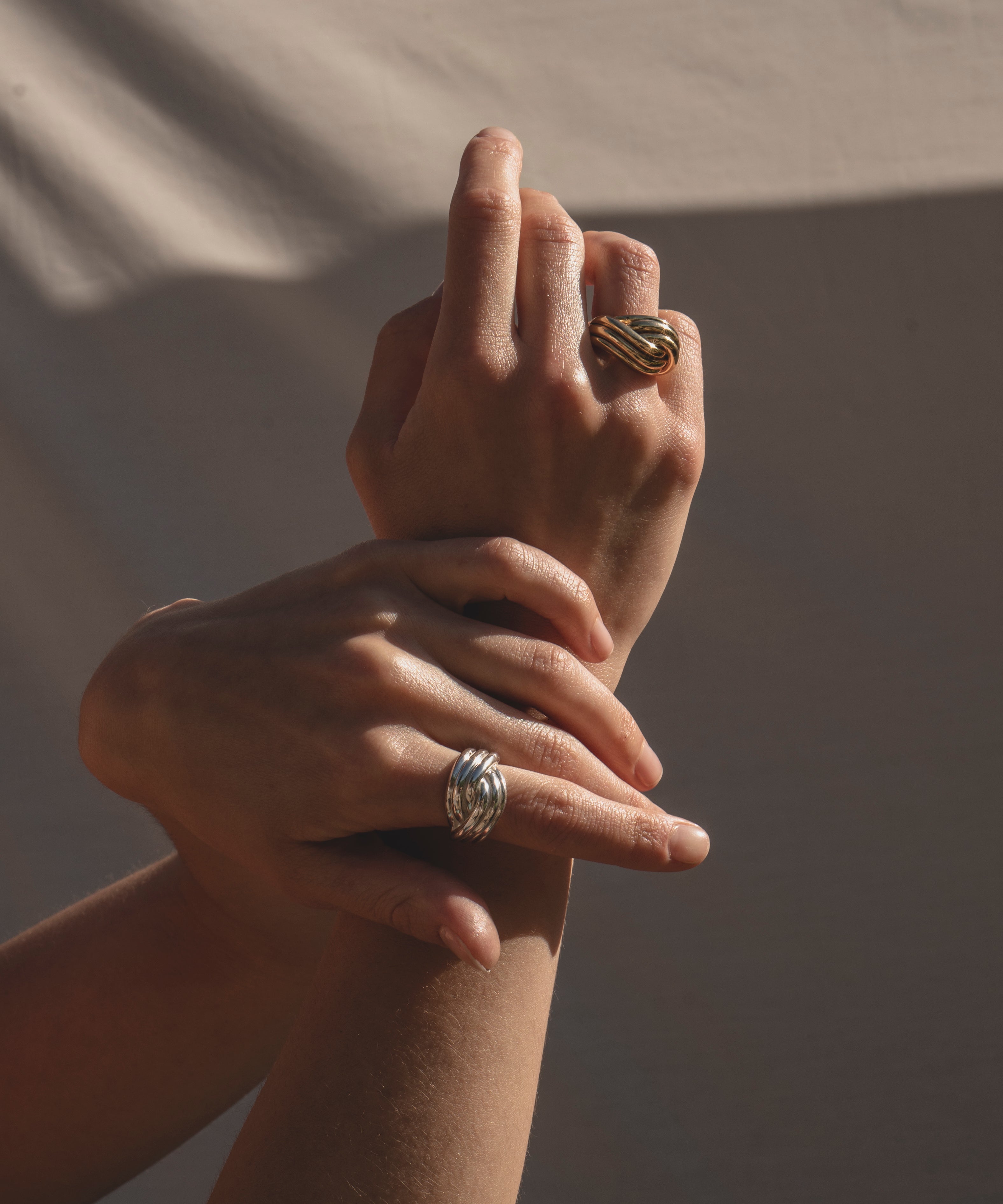 Ruddock-Gia-Ring-Twisted-Sculptural-Chunky-Ring-Sterling-silver-18ct-Gold-Plated