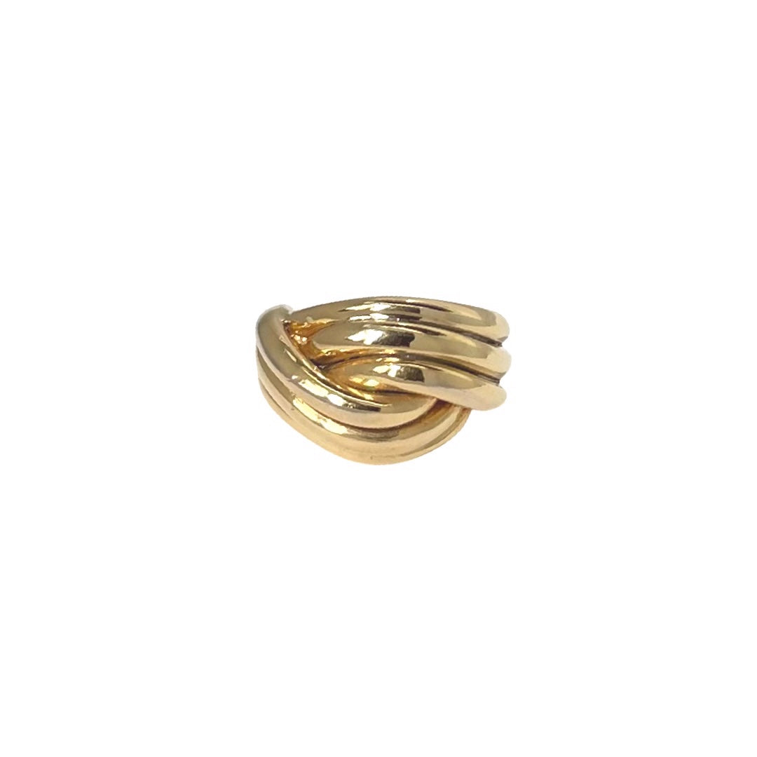 Ruddock-Gia-Ring-Twisted-Sculptural-Chunky-Ring-Sterling-silver-18ct-Gold-Plated