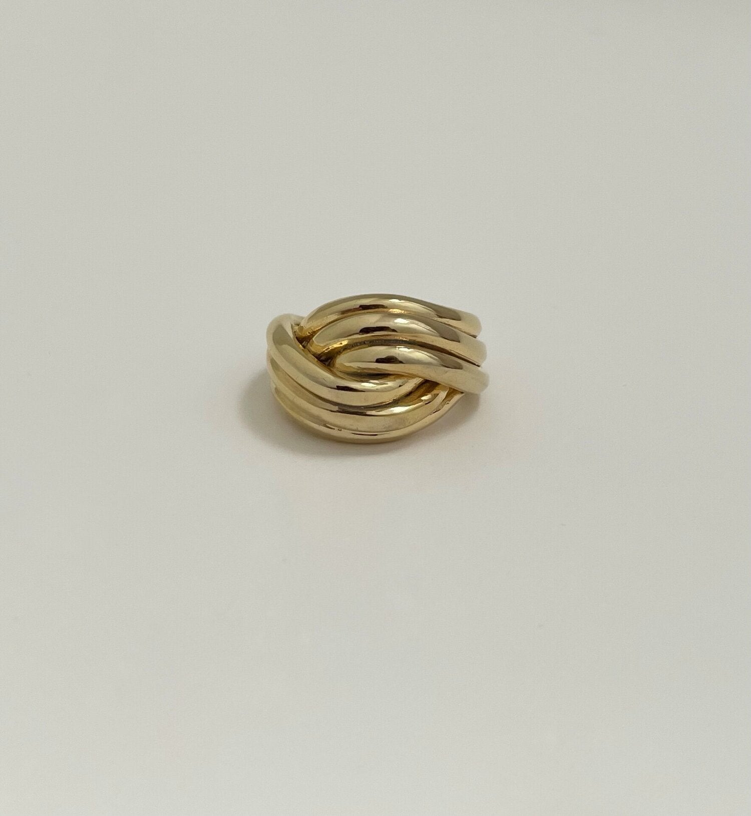 Ruddock-Gia-Ring-Twisted-Sculptural-Chunky-Ring-Sterling-silver-18ct-Gold-Plated