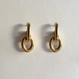 Ruddock-Go-Go-Gogo-Earrings-Hoop-Hoops-Interchangeable-Loop-Link-linked-Drop-Mixed-Metal-Sterling-Silver-18ct-Gold-Plated-Bold-Sculptural-Minimal