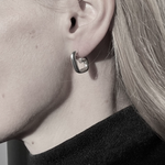 Ruddock-Go-Go-Gogo-Earrings-Hoop-Hoops-Interchangeable-Loop-Link-linked-Drop-Mixed-Metal-Sterling-Silver-18ct-Gold-Plated-Bold-Sculptural-Minimal