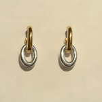 Ruddock-Go-Go-Gogo-Earrings-Hoop-Hoops-Interchangeable-Loop-Link-linked-Drop-Mixed-Metal-Sterling-Silver-18ct-Gold-Plated-Bold-Sculptural-Minimal