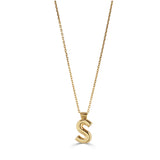 Ruddock-Initial-Alphabet-Chunky-Letter-Pendant-Necklace-18ct-Gold-Plated-Sterling-Silver-Personalised-Jewellery