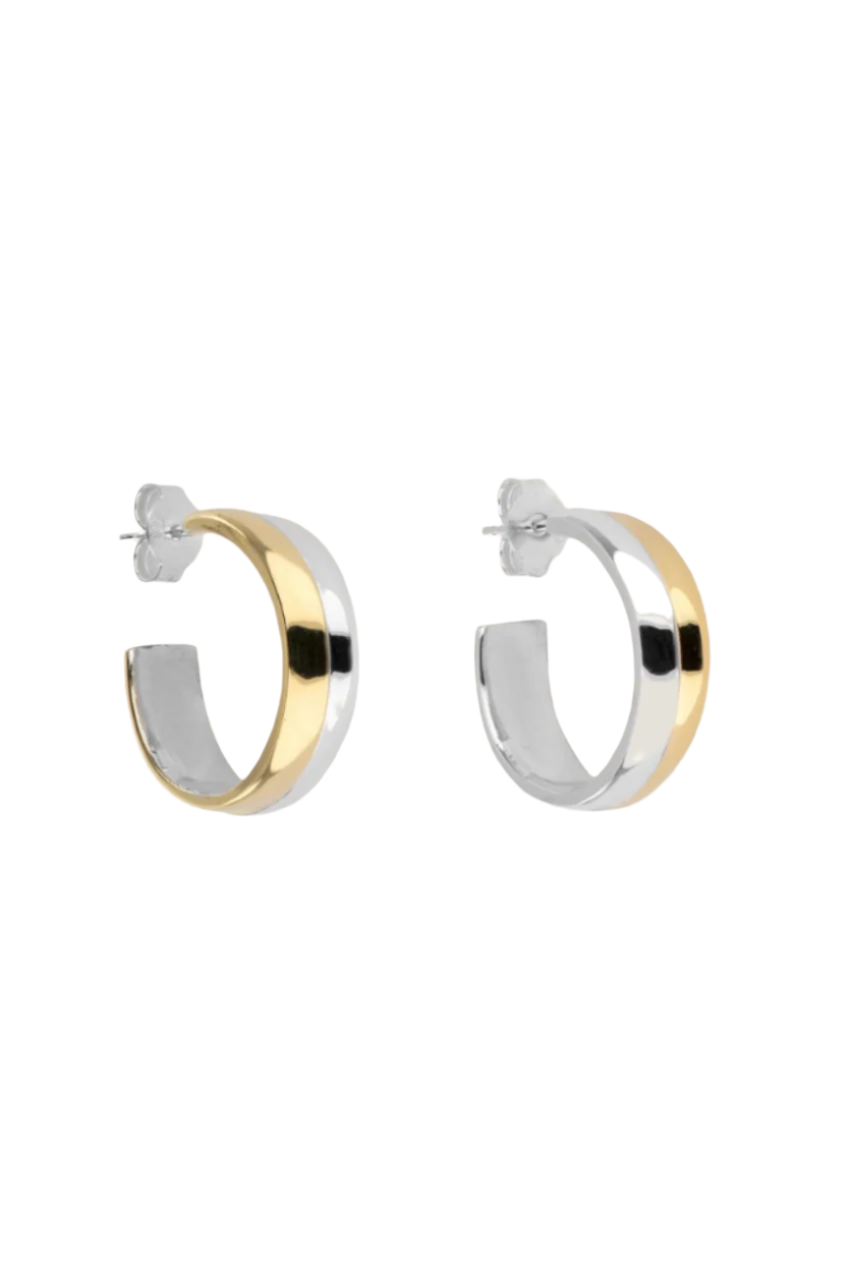 Ruddock-Joan-Hoop-Earrings-Double-Layer-Mixed-Metal-Gold-Plated-Sterling-Silver
