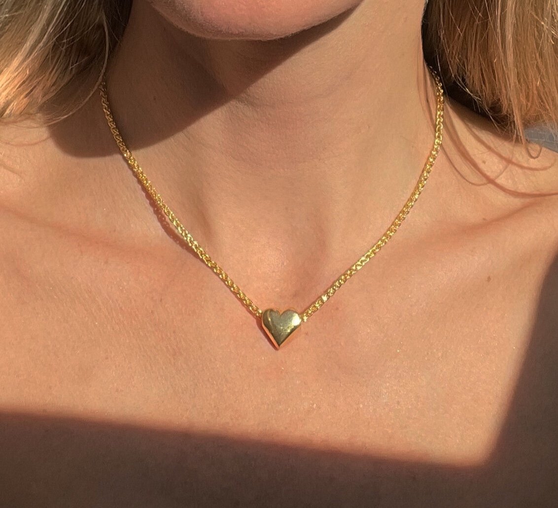 Ruddock-Love-Token-Chunky-Heart-Pendant-Necklace-Sterling-Silver