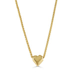 Ruddock-Love-Token-Chunky-Heart-Pendant-Necklace-Textured-18ct-Gold-Plated